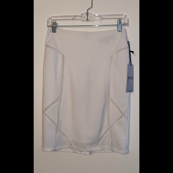 HYFVE Dresses & Skirts - HYFVE NWT white pencil skirt design
